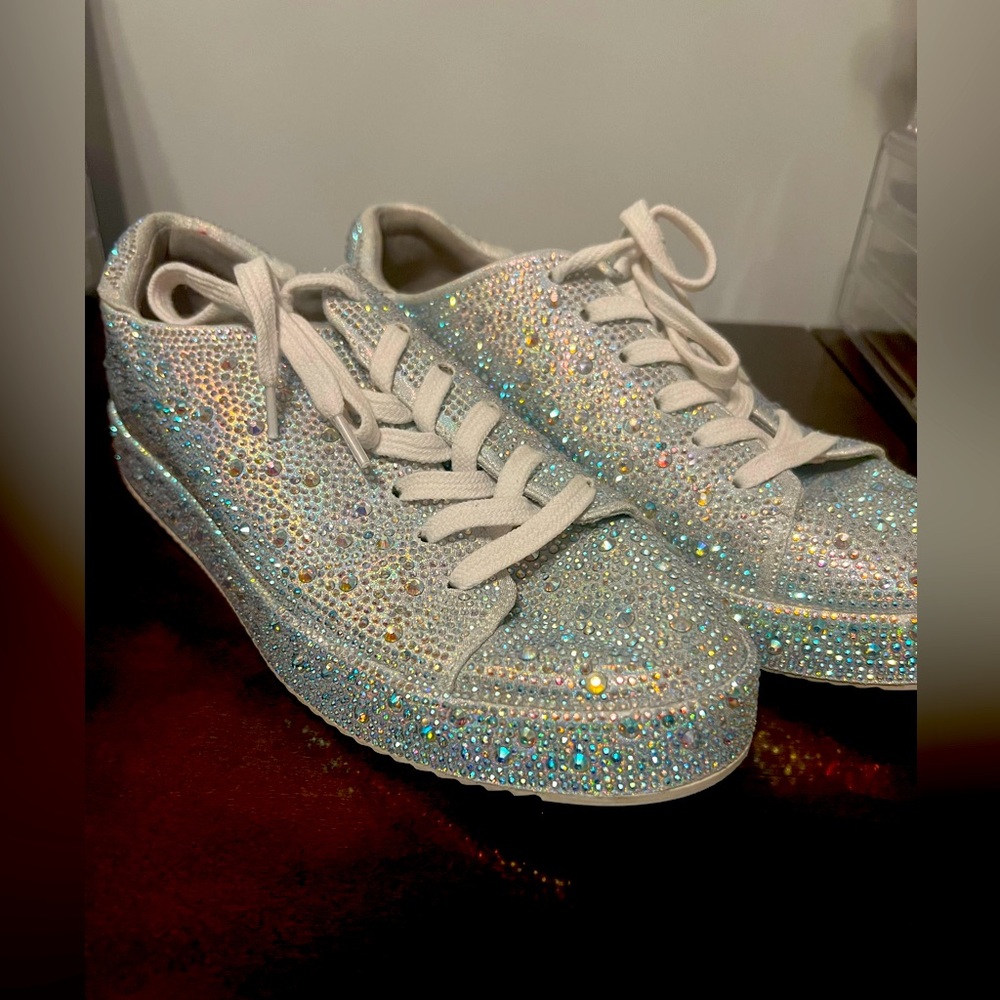 Rhinestone Sneakers